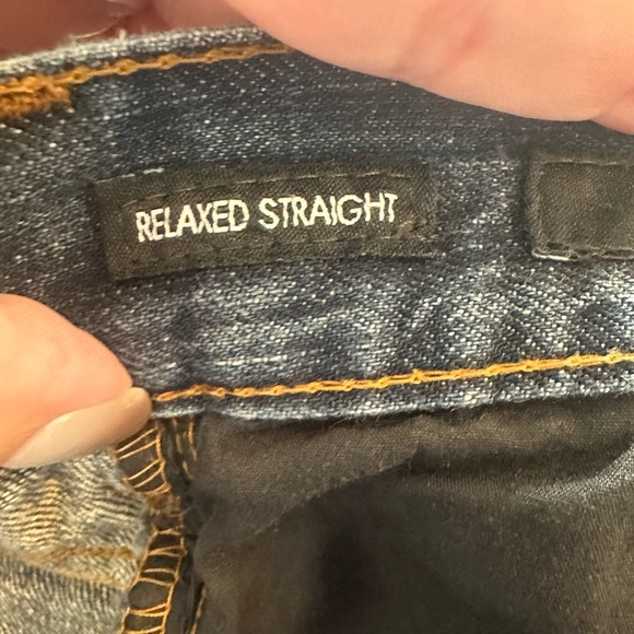 Calvin Klein Relaxed Fit Straight Jeans, Size 38x30 - Picture 9 of 14